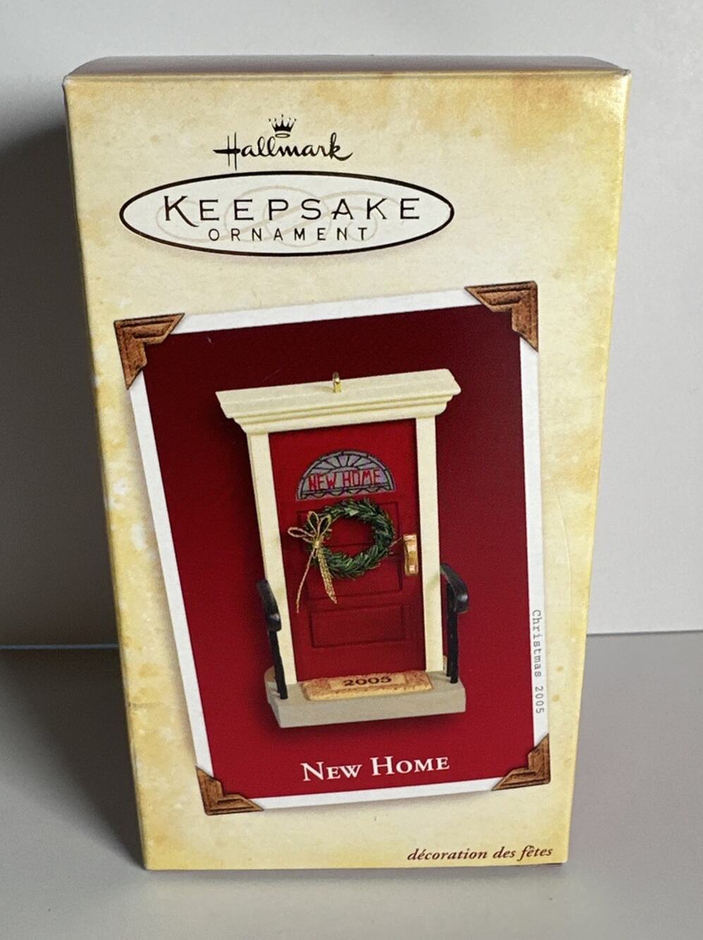2005 Hallmark New Home Handcrafted Keepsake Christmas Holiday Ornament